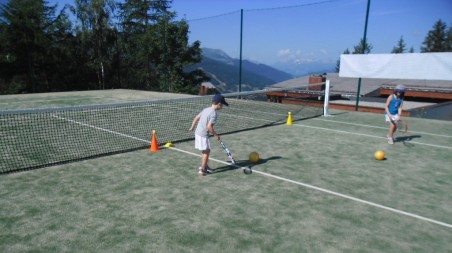 Mini tennis course (4-5 y/o) - Les Arcs