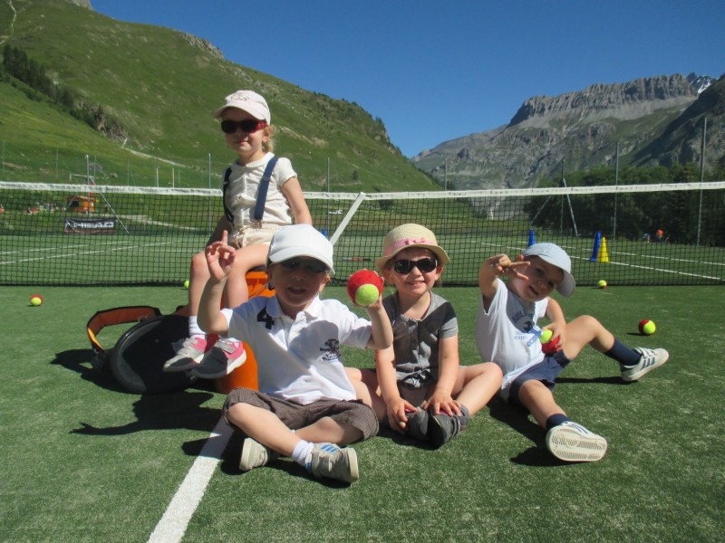 Mini tennis course (4/5 y/o) - Val d'Isère