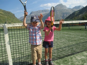 Mini tennis course (4/5 y/o) - Val d'Isère