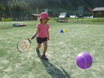 Mini tennis course (4/5 y/o) - Val d'Isère