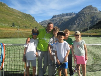 Stage Enfant Tennis + Football (6/11 ans) 2h30/jr - Val d'Isère