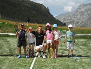 Children tennis + Football course (6/11 y/o) 2hr30/day - Val d'Isère