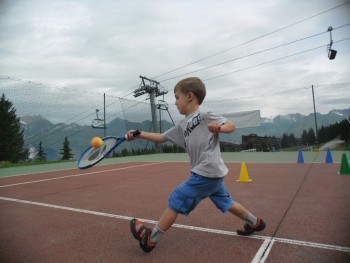 Mini tennis course (4-5 y/o) - Les Arcs