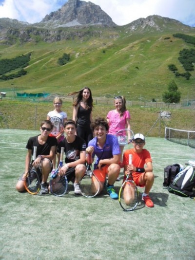 Teen tennis + Football course (11/17 y/o) 3hr/day - Val d'Isère