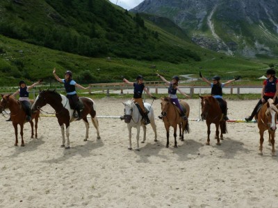 Stage Enfant Tennis + Equitation (6-9 ans) 3h/jr - Val d'Isère