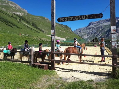 Stage Enfant Tennis + Equitation (6-9 ans) 3h/jr - Val d'Isère